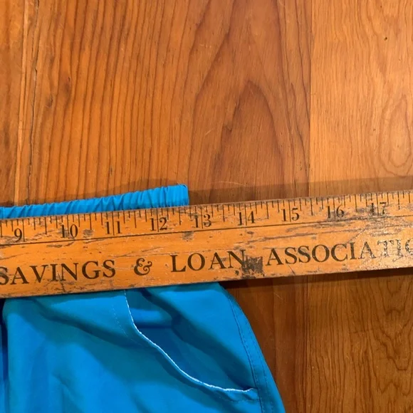 Mosmann Womens Shorts XS Blue Stripped Volley Drawstring Athleisure - Picture 5 of 6